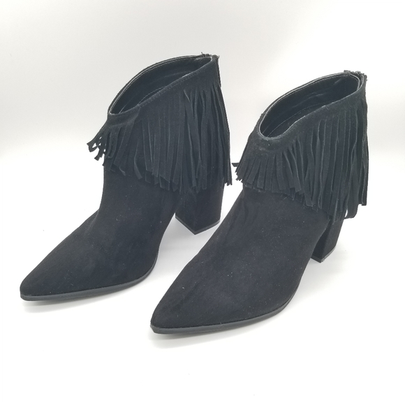 Kenneth Cole reaction PullAshore Ankle Fringe Boot - Picture 2 of 5
